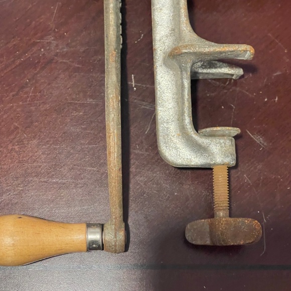 Vintage Universal No. 2 Food Chopper Table Mount Meat Ginder Made in USA - Picture 2 of 7